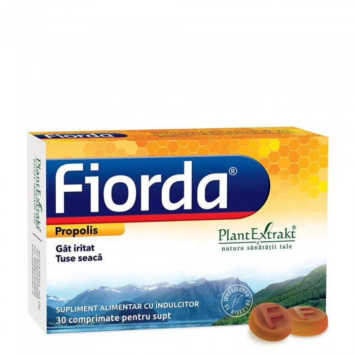 Fiorda propolis, 30 cpr, Plantextrakt