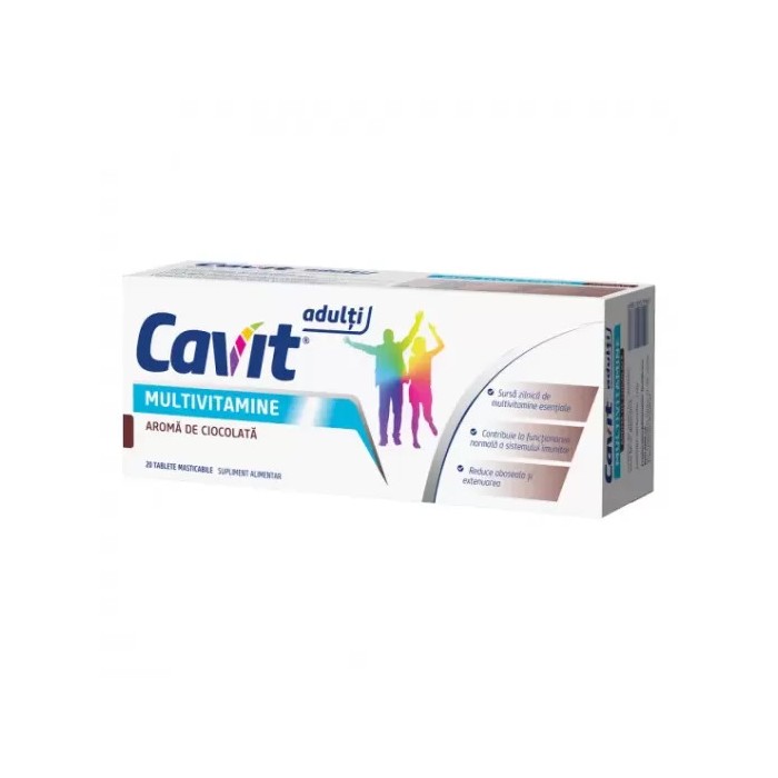 Cavit adulti ciocolata x 20 tb.mast