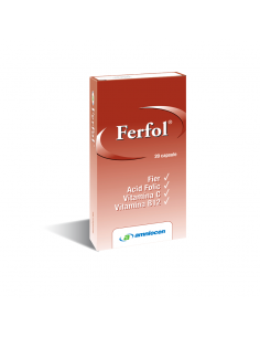 Ferfol, 20 de capsule, Amniocen