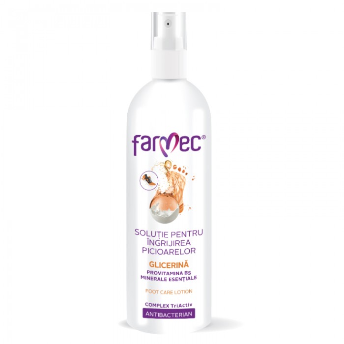 Farmec solutie pentru ingrijire picioare, 200 ml