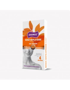 Farmec benzi depilatoare fata chic cinnamon x benzi(10x2)...