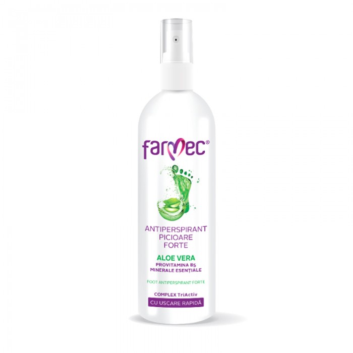 Farmec antiperspirant picioare forte, 200 ml