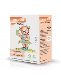 Enzysol – 10 plicuri, Dr. Phyto