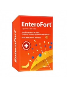 Enterofort, 10 plicuri, MBA Pharma