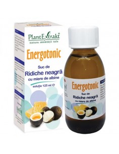 Energotonic Suc de ridiche neagră cu miere de albine, 125 ml