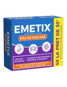 Emetix, 40 comprimate, Fiterman
