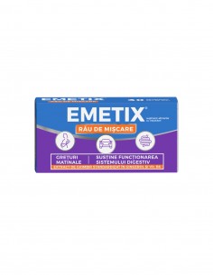 Emetix, 30 comprimate, Fiterman