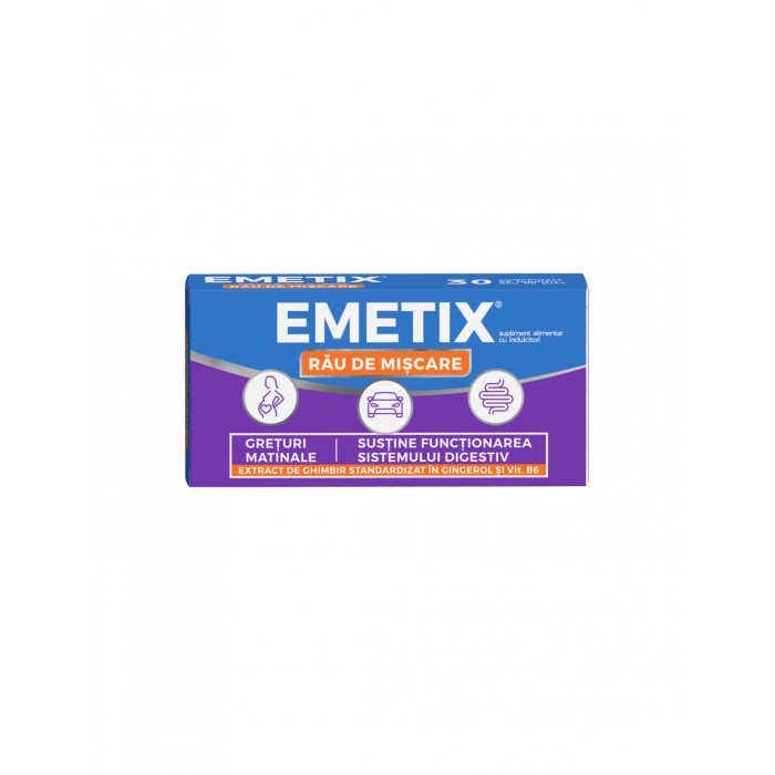 Emetix, 30 comprimate, Fiterman
