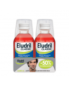 Pachet 1+1 - 50% reducere la a doua bucata Eludril apa de...