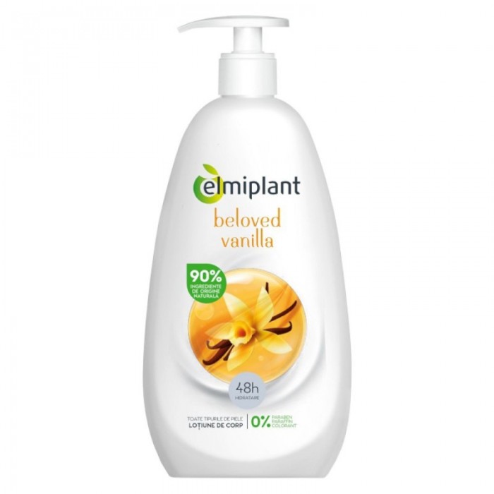 Elmiplant lotiune de corp vanilie, 400 ml