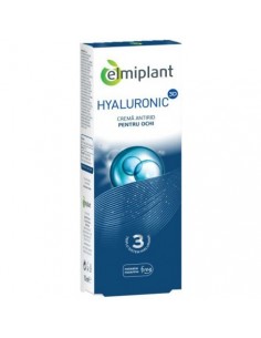 Crema antirid pentru ochi Hyaluronic 3D, 15 ml, Elmiplant