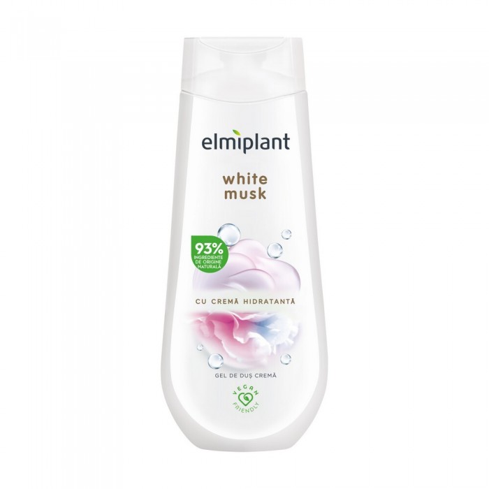 Gel de dus Cream white musk, 400 de mililitri, Elmiplant