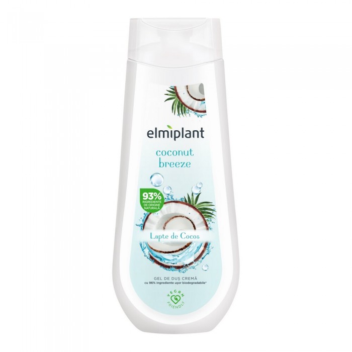 Gel de dus Coconut breeze, 400 de mililitri, Elmiplant
