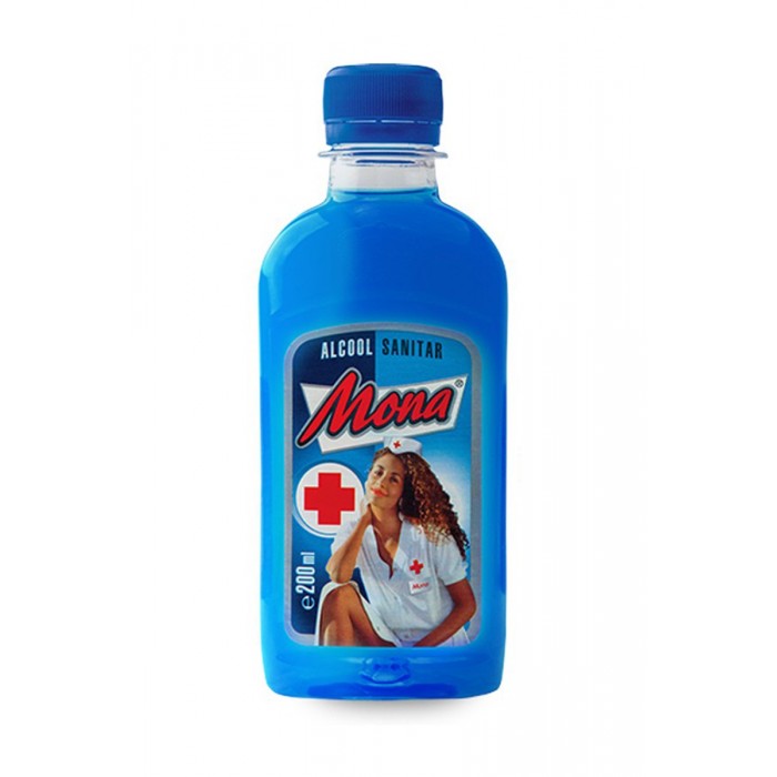 Alcool sanitar Mona, 200 de mililitri, Scandic
