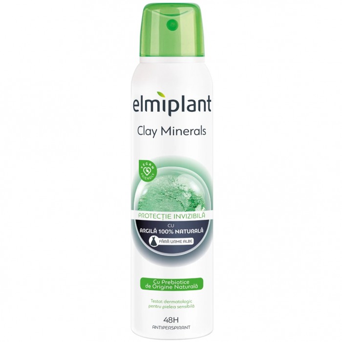 Deodorant spray clay minerals, 150 ml, Elmiplant