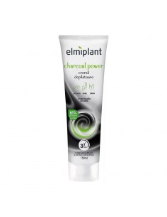 Elmiplant crema depilatoare charcoal power, 150 ml
