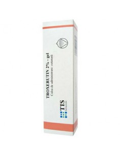 Troxerutin 2% gel x 50g, Tis Farmaceutic S.A Bucuresti