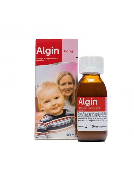 Algin Baby susp.orala x 100ml, Sanofi Romania S.R.L. - Romania