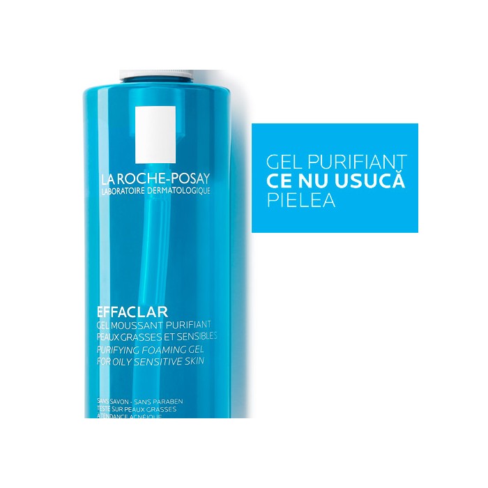 Effaclar Gel Spumant Purifiant, 400ml , La...
