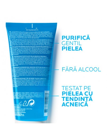 Effaclar Purifying Foaming Gel Cleanser – La Roche-Posay