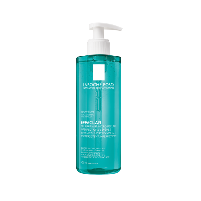 Effaclar Gel De Curătare Micro-Exfoliant, 400Ml, La Roche-Posay