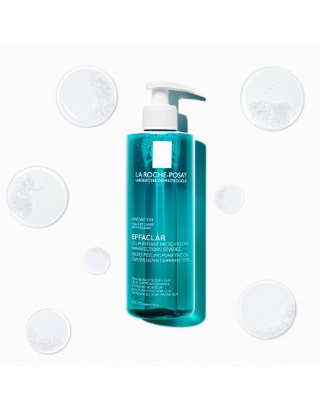 Effaclar Gel De Curătare Micro-Exfoliant, 400Ml, La Roche-Posay