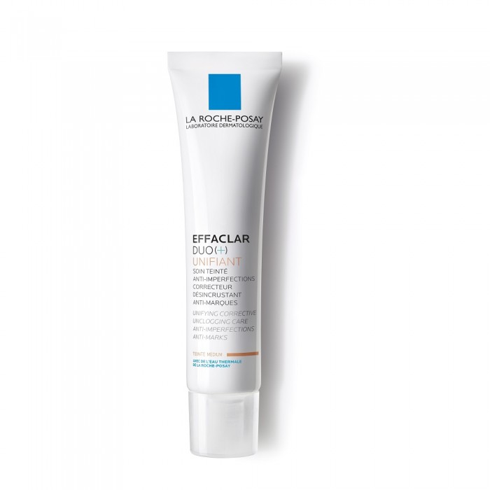 Effaclar DuoCrema Corectoare Uniformizatoare, Nuanta Medium, 40Ml, La Roche-Posay