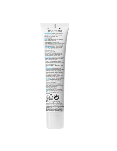 Effaclar Duo Crema Corectoare Uniformizatoare, Nuanta Light, 40Ml, La Roche-Posay