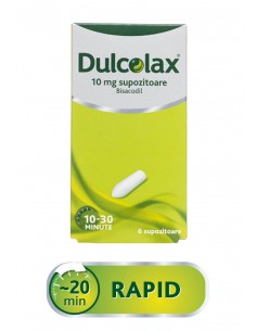 Dulcolax 10mg, 6 supozitoare, Sanofi, Sanofi Romania...