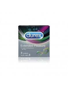 Durex prezervative extended pleasure x 3 buc