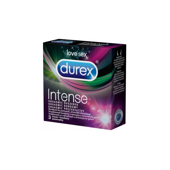 Durex prezervative intense orgasmic x 3 buc