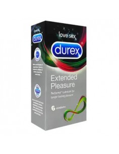Durex prezervative extended pleasure, 6 buc, Reckit...