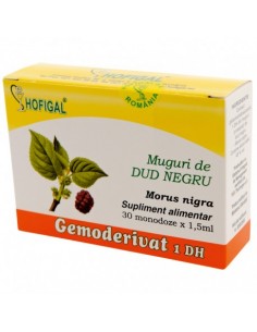 Dud negru gemoderivat 30mon x 1,5ml