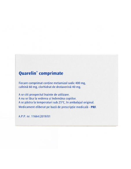 Quarelin x 10cpr, Sanofi Romania S.R.L. - Romania