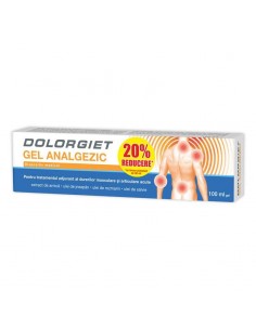 Pachet Dolorgiet gel analgezic 100 ml + bandă de exerciții