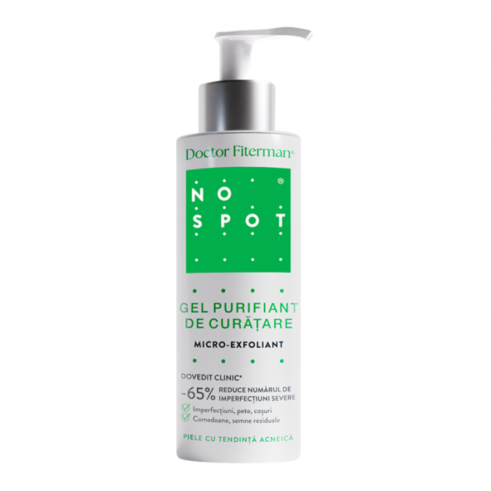 Doctor Fiterman No Spot gel purifiant de curatare, 200ml, Fiterman Pharma