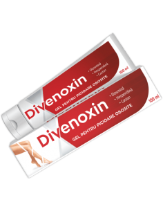 Divenoxin gel picioare obosite, 100 ml