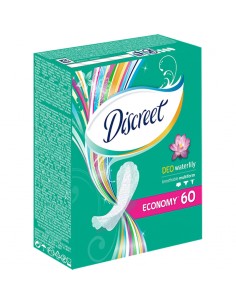 Absorbante zilnice Discreet deo water lily, 60 bucati,...
