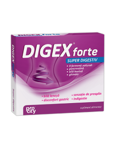 Digex forte super digestiv x 10 cps  servetele umede...