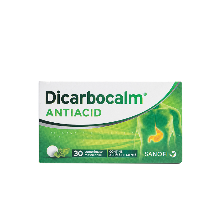 Dicarbocalm x 30 cpr. mast, Sanofi Romania S.R.L. - Romania