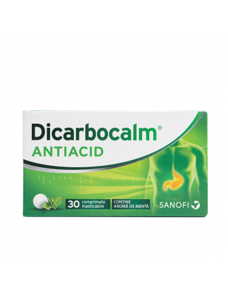 Dicarbocalm x 30 cpr. mast, Sanofi Romania S.R.L. - Romania