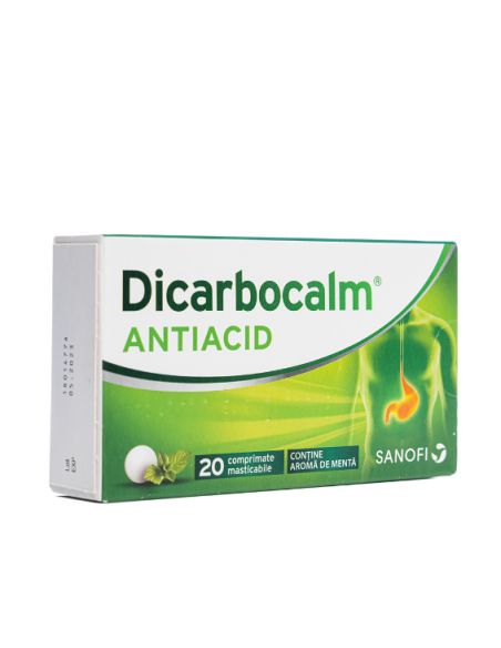 Dicarbocalm x 20cp.mast, Sanofi Romania S.R.L. - Romania