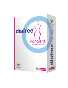 Diafree ponderal, 30 comprimate, Polisano