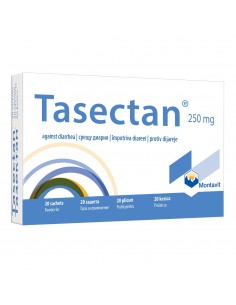 Tasectan 250 mg, 20 plicuri