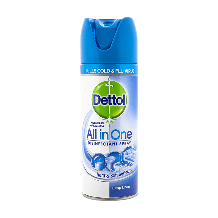 Dettol spray dezinfectant crisp linen x 400ml