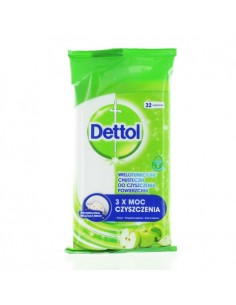 Dettol servetele umede mere x 40buc