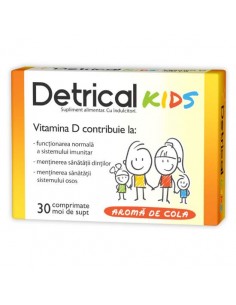 Detrical D3 pentru copii 400UI, 30 de comprimate, Zdrovit
