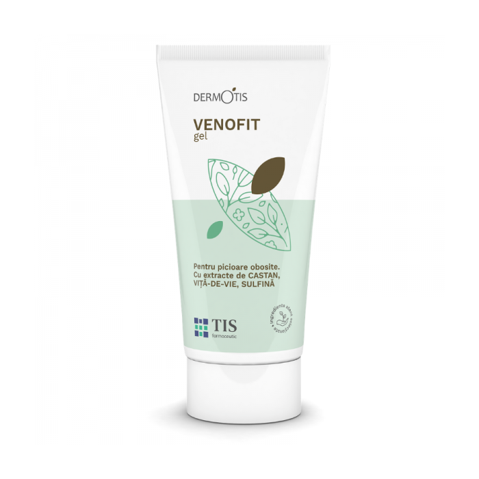 Gel cu extract de castan si vita de vie Venofit Dermotis, 50 ml, Tis Farmaceutic