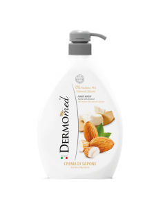 Sapun lichid crema Dermomed cu ulei karite si mandorla,...