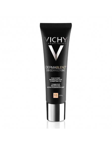 Dermablend, 3D Fond De Ten Corector Imperfectiuni In Relief (Acnee, Semne Post Acneice, Cicatrici) Nuanta 15, 30 Ml, Vichy